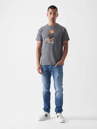 BARON FILOU | T-Shirt THE JETSET TRAVELER | grau